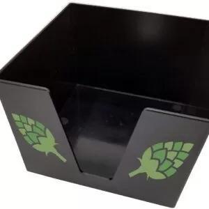 custom black plastic napkin holder