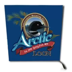 square led bar sign with custom wrap