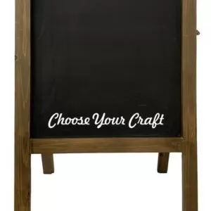 custom a-frame chalkboard sign