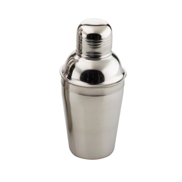 3-Piece Cocktail Shaker - Plastic - 16 Ounce Clear