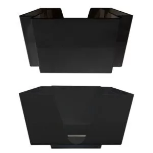 black cocktail napkin holder