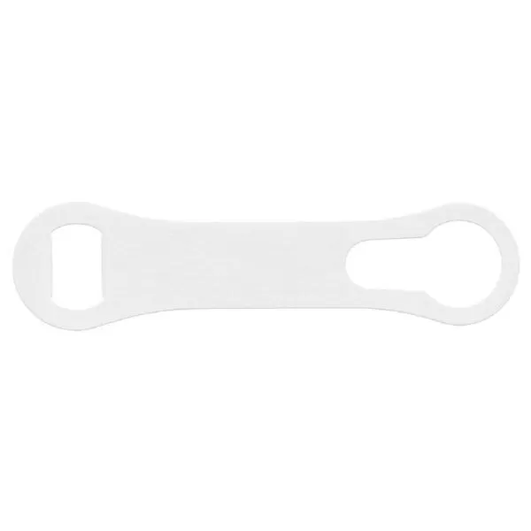 speed bottle opener with white design