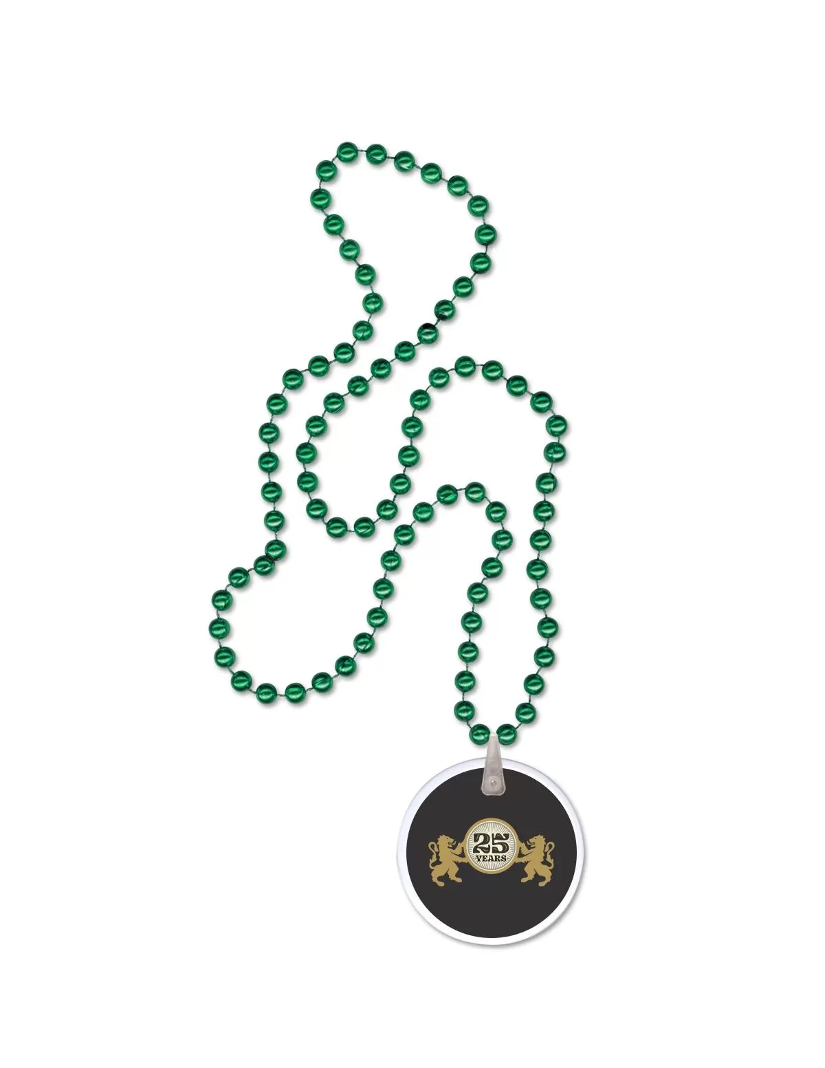 Mardi Gras Beads with Disk - Image 8