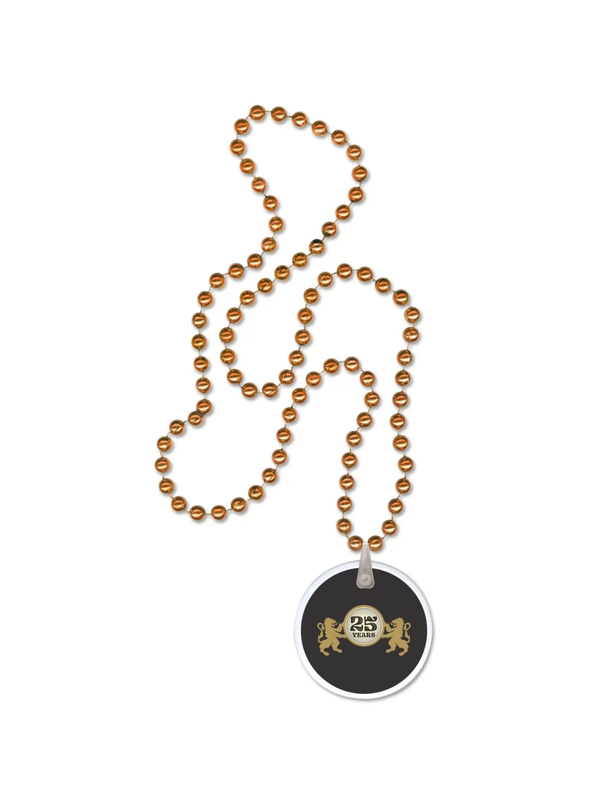 Mardi Gras Beads with Disk - Image 9