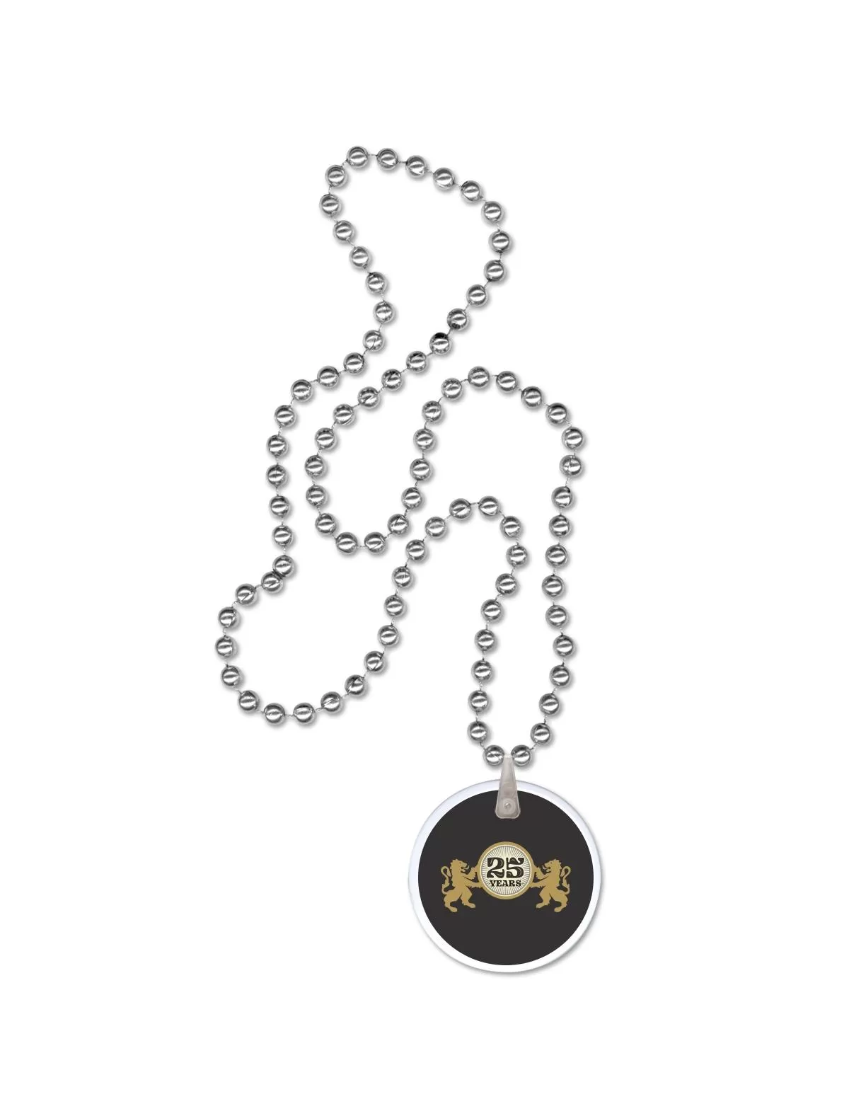 Mardi Gras Beads with Disk - Image 12