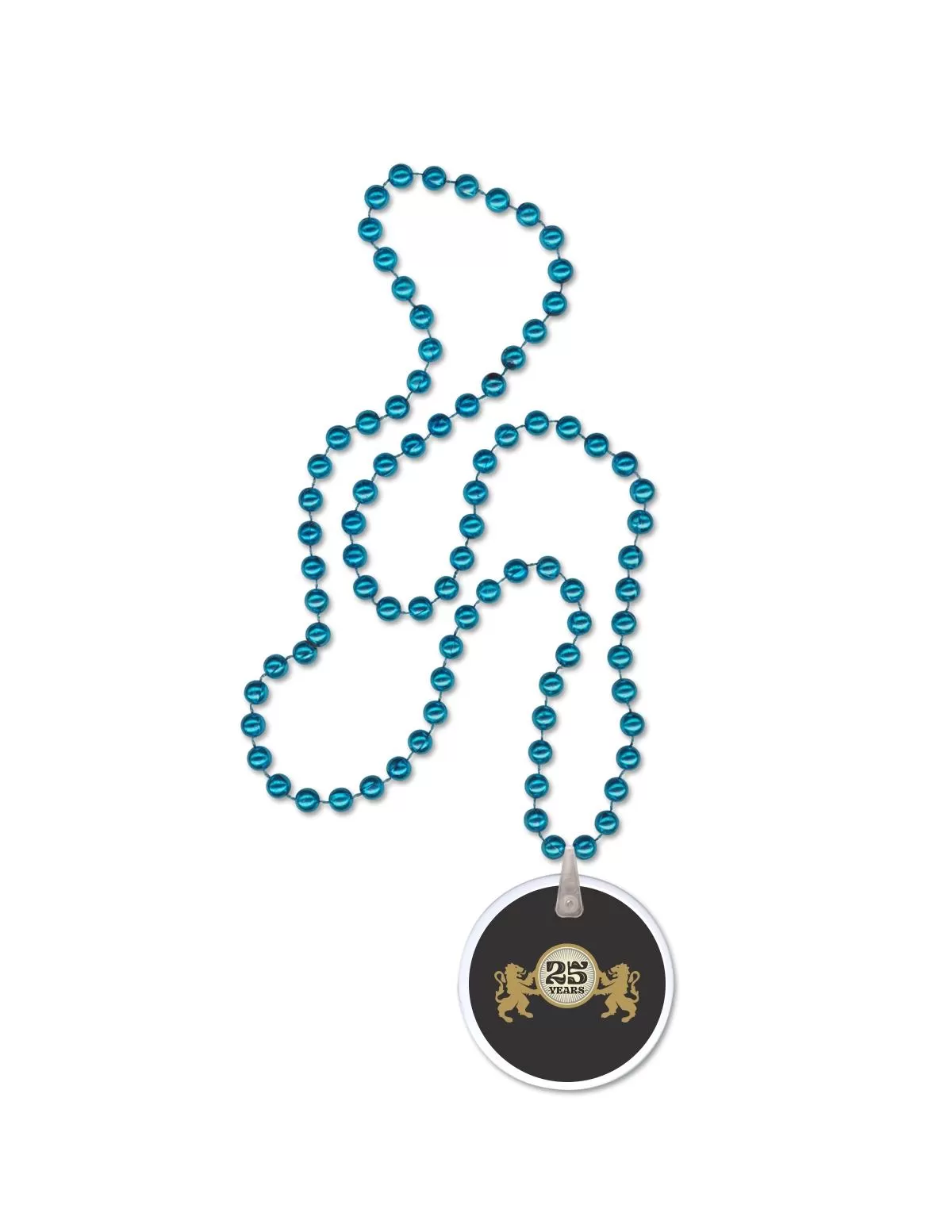 Mardi Gras Beads with Disk - Image 15